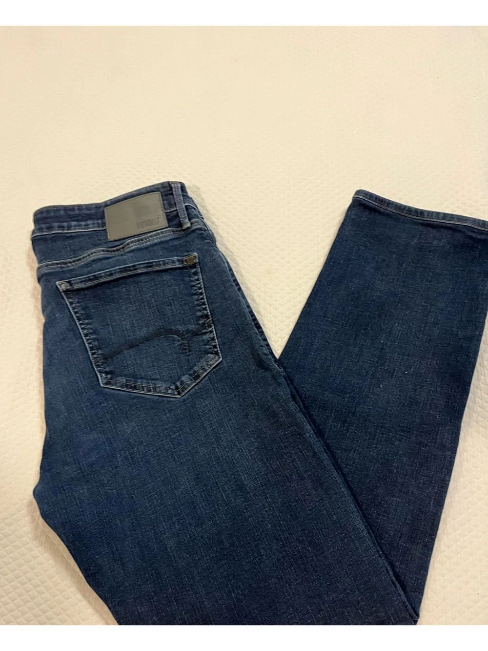 Mavi 36x29 Men's Dark Indigo Straight Jeans